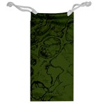 Amy Green Color Grunge Jewelry Bag Back