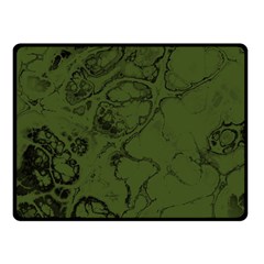 Amy Green Color Grunge Double Sided Fleece Blanket (small)  by SpinnyChairDesigns