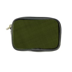 Army Green Color Texture Coin Purse by SpinnyChairDesigns