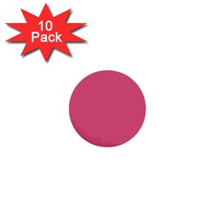 True Blush Pink Color 1  Mini Buttons (10 Pack)  by SpinnyChairDesigns