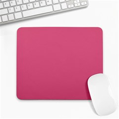 True Blush Pink Color Large Mousepads by SpinnyChairDesigns