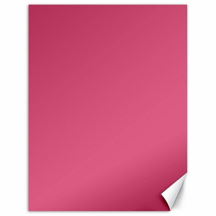 True Blush Pink Color Canvas 18  x 24 