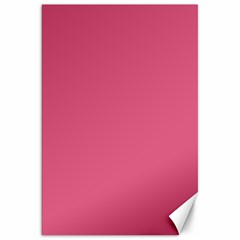 True Blush Pink Color Canvas 20  X 30  by SpinnyChairDesigns