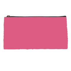 True Blush Pink Color Pencil Case by SpinnyChairDesigns