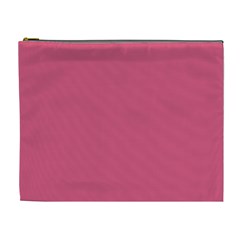 True Blush Pink Color Cosmetic Bag (xl) by SpinnyChairDesigns