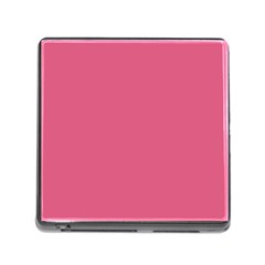 True Blush Pink Color Memory Card Reader (square 5 Slot) by SpinnyChairDesigns