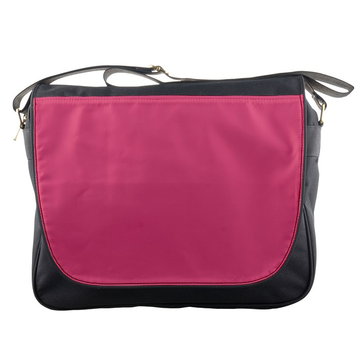 True Blush Pink Color Messenger Bag