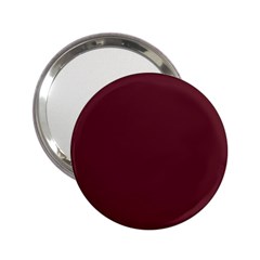 True Burgundy Color 2 25  Handbag Mirrors by SpinnyChairDesigns