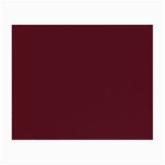 True Burgundy Color Small Glasses Cloth by SpinnyChairDesigns