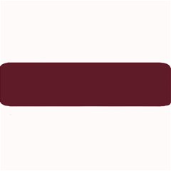 True Burgundy Color Large Bar Mats by SpinnyChairDesigns