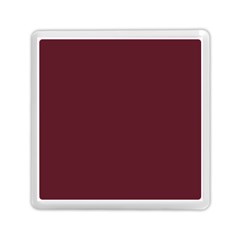 True Burgundy Color Memory Card Reader (square) by SpinnyChairDesigns