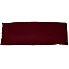 True Burgundy Color Body Pillow Case Dakimakura (two Sides) by SpinnyChairDesigns