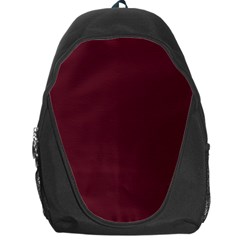 True Burgundy Color Backpack Bag by SpinnyChairDesigns