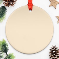 True Champagne Color Ornament (Round)