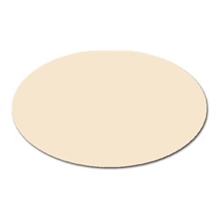 True Champagne Color Oval Magnet by SpinnyChairDesigns