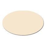 True Champagne Color Oval Magnet Front