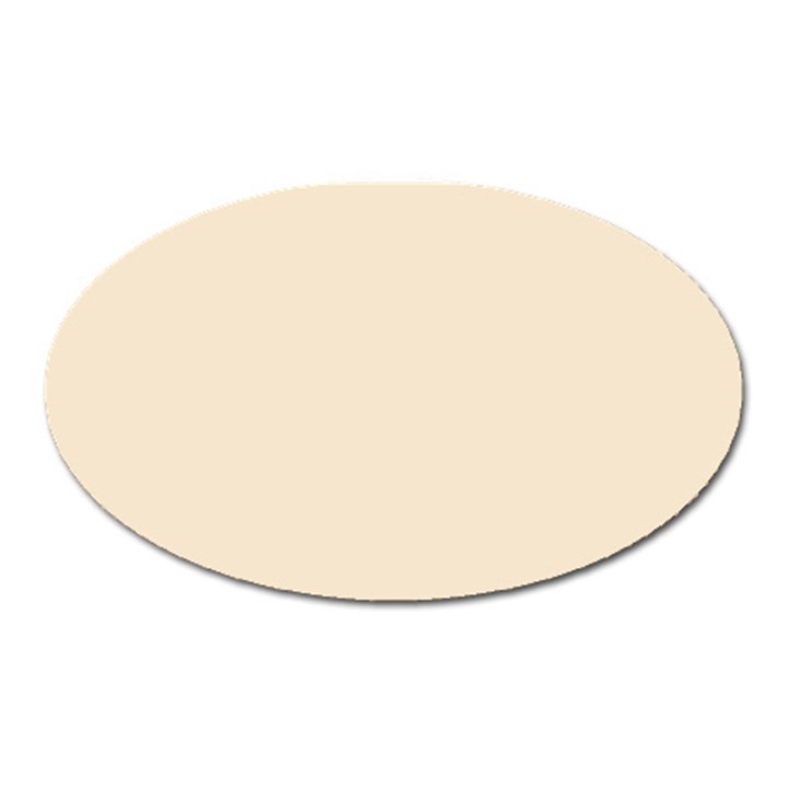 True Champagne Color Oval Magnet