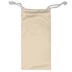 True Champagne Color Jewelry Bag by SpinnyChairDesigns