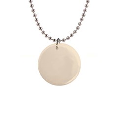 True Champagne Color 1  Button Necklace by SpinnyChairDesigns