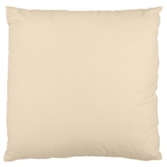 True Champagne Color Standard Flano Cushion Case (One Side)