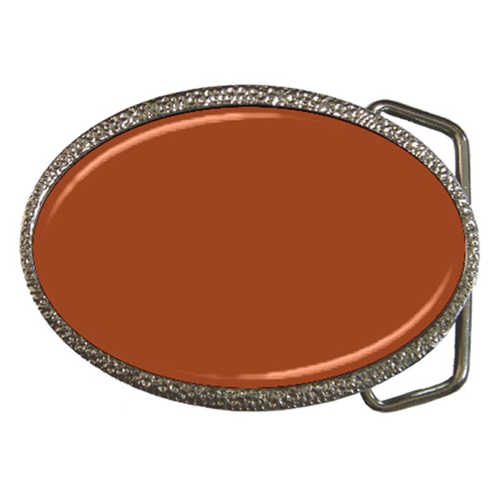 True Cinnamon Color Belt Buckles