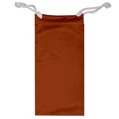 True Cinnamon Color Jewelry Bag by SpinnyChairDesigns