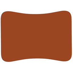 True Cinnamon Color Velour Seat Head Rest Cushion by SpinnyChairDesigns