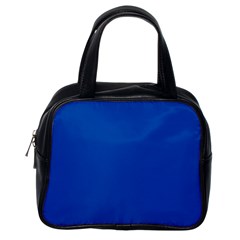 True Cobalt Blue Color Classic Handbag (one Side) by SpinnyChairDesigns