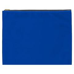 True Cobalt Blue Color Cosmetic Bag (xxxl) by SpinnyChairDesigns