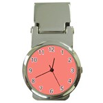 True Coral Pink Color Money Clip Watches Front