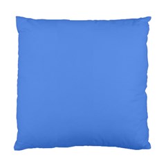 True Cornflower Blue Color Standard Cushion Case (two Sides) by SpinnyChairDesigns