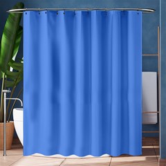 True Cornflower Blue Color Shower Curtain 60  X 72  (medium)  by SpinnyChairDesigns