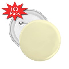 True Cream Color 2 25  Buttons (100 Pack)  by SpinnyChairDesigns