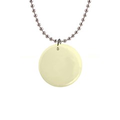 True Cream Color 1  Button Necklace by SpinnyChairDesigns