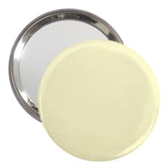 True Cream Color 3  Handbag Mirrors by SpinnyChairDesigns