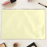 True Cream Color Cosmetic Bag (XXL) Front