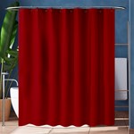 True Dark Red Color Shower Curtain 60  x 72  (Medium)  60 x72  Curtain