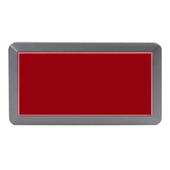 True Dark Red Color Memory Card Reader (mini) by SpinnyChairDesigns