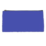 Dark Slate Blue Color Pencil Case Front