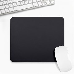 Dark Slate Grey Color Large Mousepads by SpinnyChairDesigns