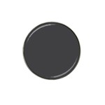 Dark Slate Grey Color Hat Clip Ball Marker Front