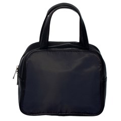 Dark Slate Grey Color Classic Handbag (one Side) by SpinnyChairDesigns