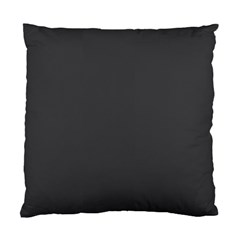 Dark Slate Grey Color Standard Cushion Case (one Side) by SpinnyChairDesigns