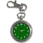 True Emerald Green Color Key Chain Watches Front