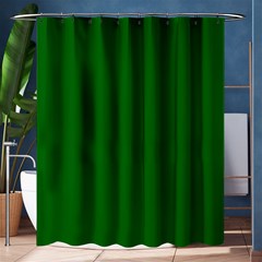 True Emerald Green Color Shower Curtain 60  X 72  (medium)  by SpinnyChairDesigns