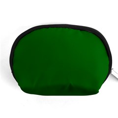 True Emerald Green Color Accessory Pouch (medium) by SpinnyChairDesigns