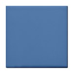 Faded Blue Color Tile Coaster Front