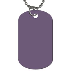 Grape Compote Purple Color Dog Tag (two Sides) by SpinnyChairDesigns