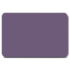 Grape Compote Purple Color Large Doormat  by SpinnyChairDesigns