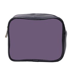 Grape Compote Purple Color Mini Toiletries Bag (two Sides) by SpinnyChairDesigns